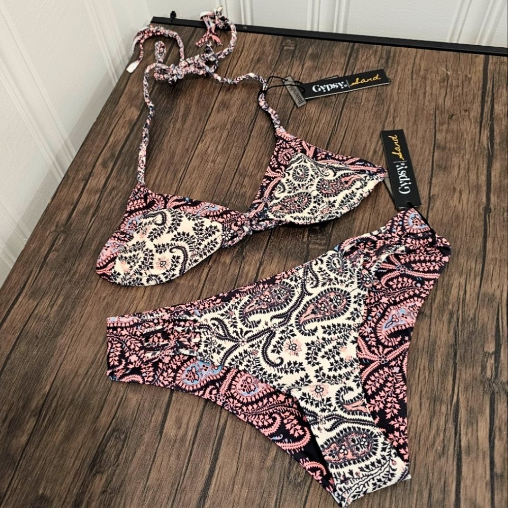 Anthropology 2 pieces bikini Gypsy 05